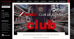 Desktop Screenshot of benellimotoclub.com
