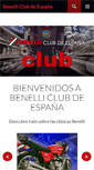 Mobile Screenshot of benellimotoclub.com